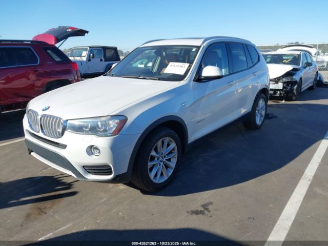 2016 BMW X3 5UXWX9C55G0D87299 Photo 1