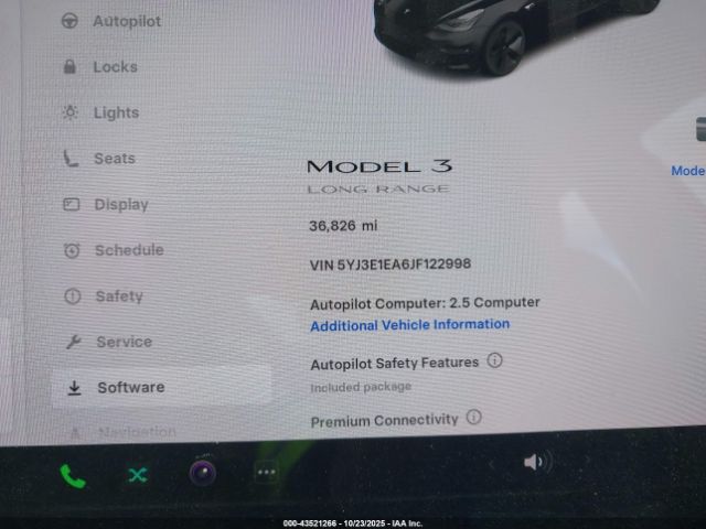 2018 TESLA MODEL 3 5YJ3E1EA6JF122998 Photo 6