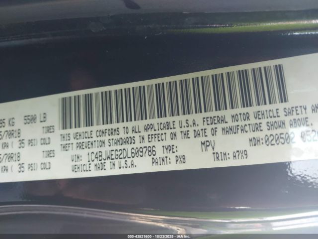 2013 JEEP WRANGLER UNLIMITED 1C4BJWEG2DL609786 Photo 8