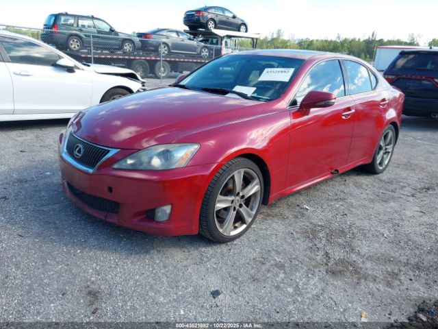 2011 LEXUS IS 250 JTHBF5C26B5145209 Photo 1