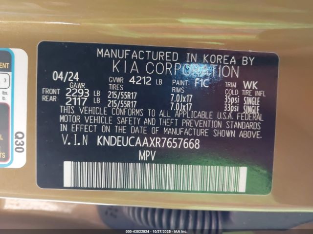 2024 KIA SELTOS KNDEUCAAXR7657668 Photo 8