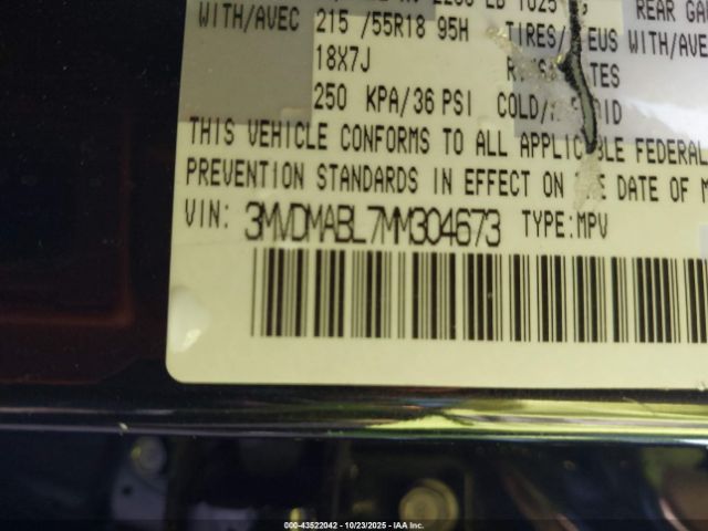 2021 MAZDA CX-30 3MVDMABL7MM304673 Photo 8