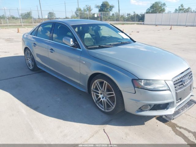 2010 AUDI A4 WAUKFAFL0AN014125