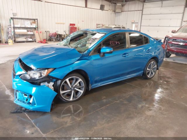 2022 SUBARU IMPREZA 4S3GKAL65N3608150 Photo 1