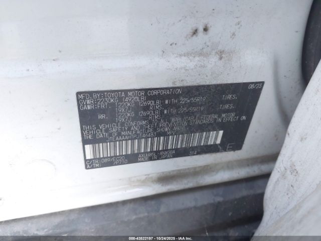 2023 TOYOTA VENZA JTEAAAAH1PJ146483 Photo 8