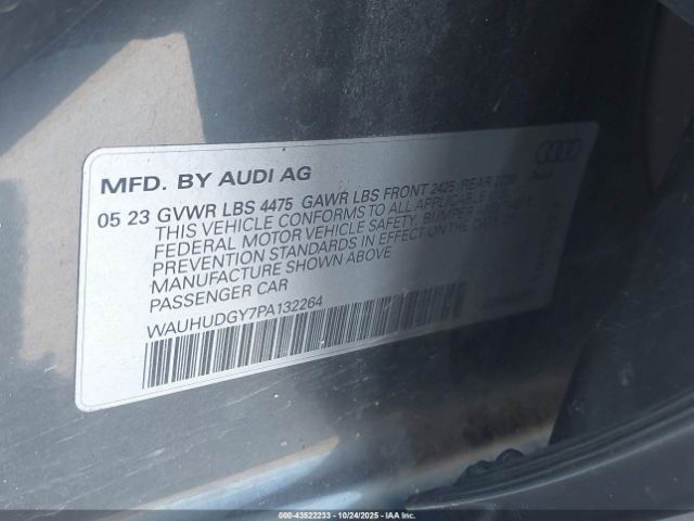 2023 AUDI A3 WAUHUDGY7PA132264 Photo 8