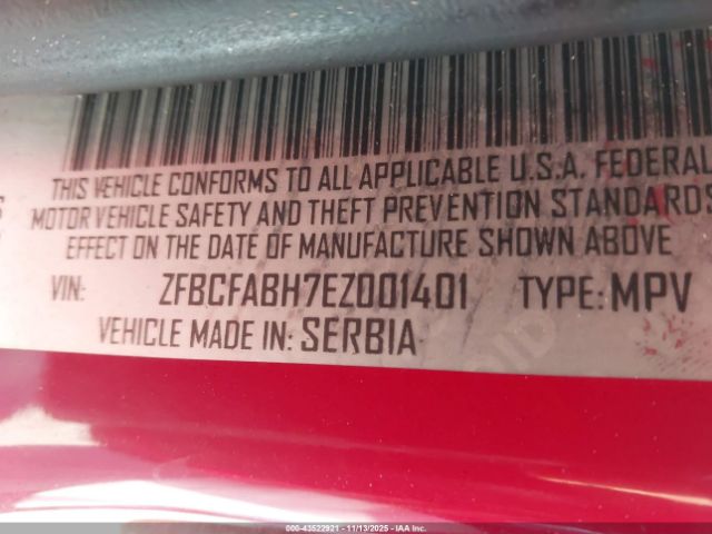 2014 FIAT 500L ZFBCFABH7EZ001401 Photo 8