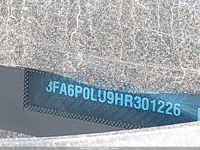 2017 FORD FUSION HYBRID 3FA6P0LU9HR301226 Photo 8