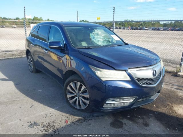 2016 ACURA MDX 5FRYD4H48GB028855 Photo 0
