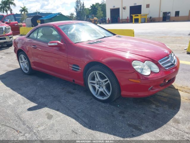 2006 MERCEDES-BENZ SL 500 WDBSK75F46F108778