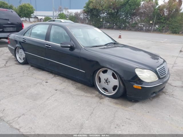 2000 MERCEDES-BENZ S 430 WDBNG70J1YA091528