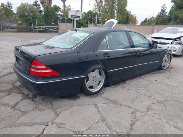 2000 MERCEDES-BENZ S 430 WDBNG70J1YA091528 Photo 3