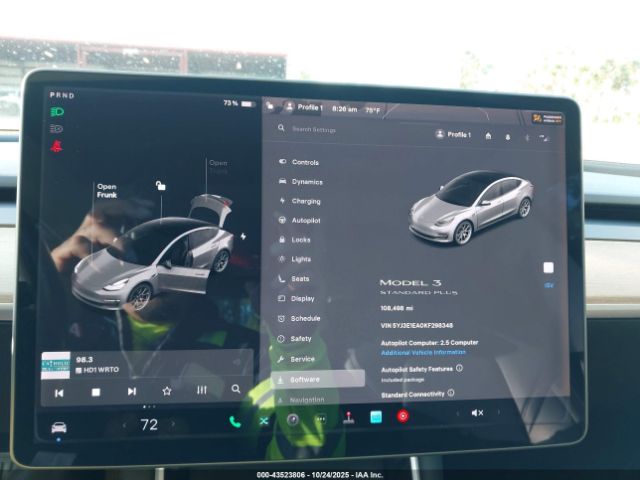 2019 TESLA MODEL 3 5YJ3E1EA0KF298348 Photo 6