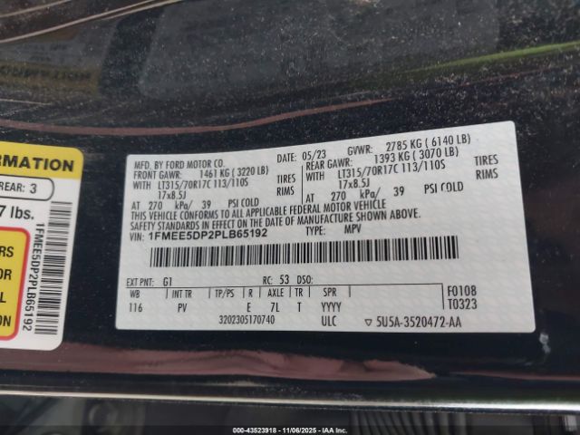 2023 FORD BRONCO 1FMEE5DP2PLB65192 Photo 8