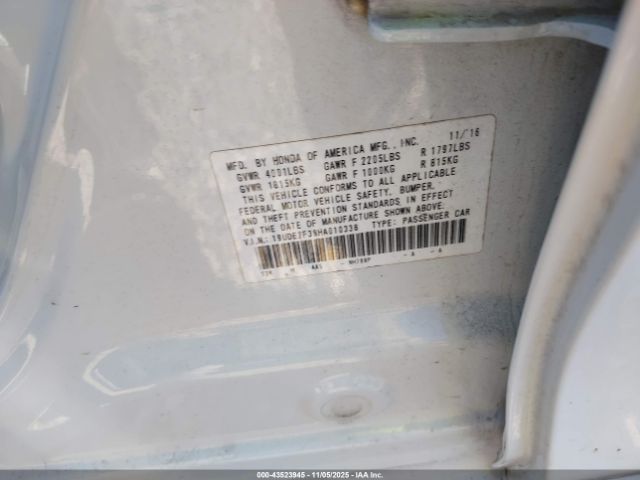 2017 ACURA ILX 19UDE2F39HA010338 Photo 8