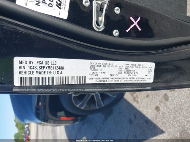 2024 JEEP GRAND WAGONEER L 1C4SJSEPXRS112488 Photo 8