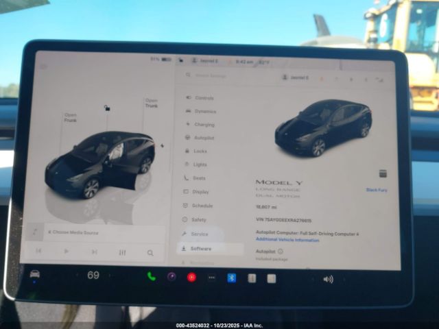 2024 TESLA MODEL Y 7SAYGDEEXRA276615 Photo 6