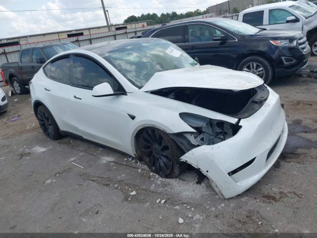2022 TESLA MODEL Y 7SAYGDEF5NF415345