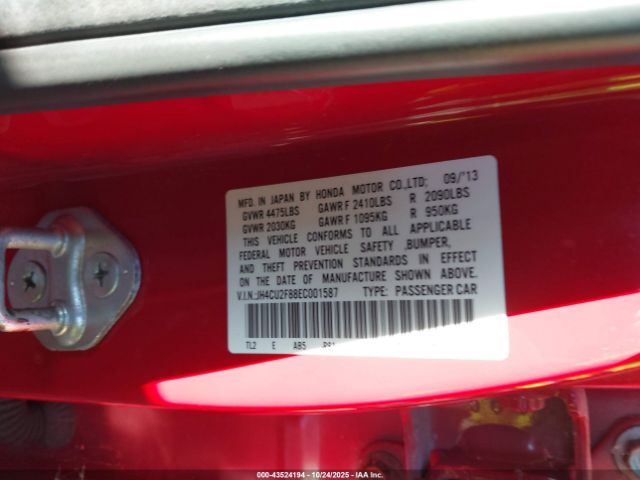 2014 ACURA TSX JH4CU2F88EC001587 Photo 8