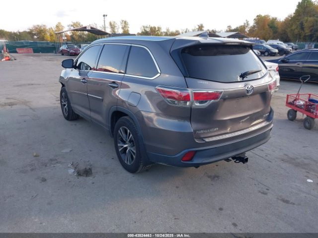 2016 TOYOTA HIGHLANDER 5TDJKRFH3GS305063 Photo 2