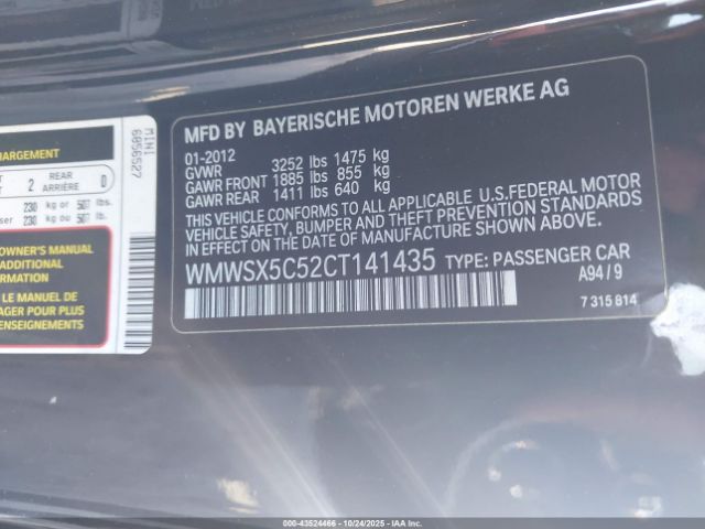 2012 MINI JOHN COOPER WORKS WMWSX5C52CT141435 Photo 8