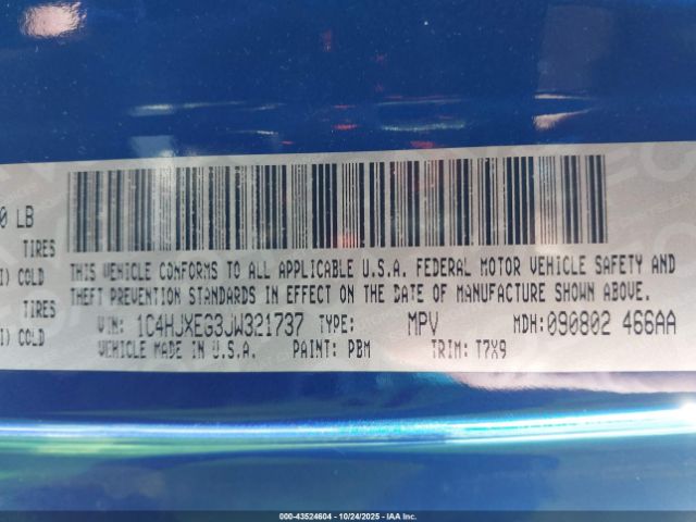 2018 JEEP WRANGLER UNLIMITED 1C4HJXEG3JW321737 Photo 8