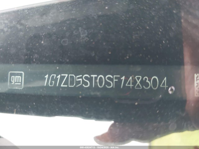 1G1ZD5ST0SF148304 Chevrolet lfv