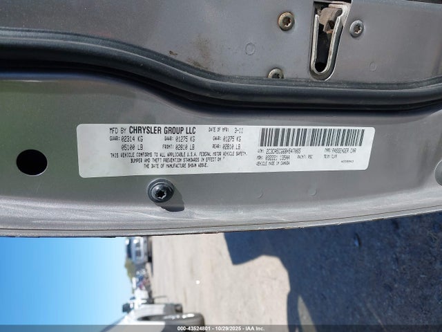 2011 CHRYSLER 300 2C3CA5CG6BH547065 Photo 8