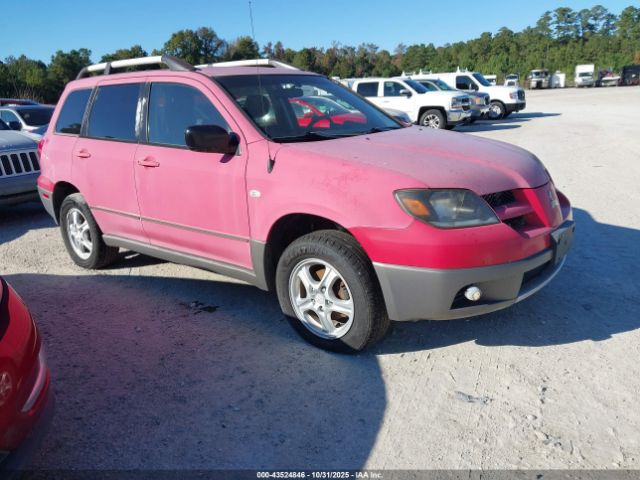2003 MITSUBISHI OUTLANDER JA4LZ31G63U063336