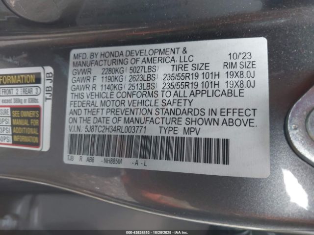 2024 ACURA RDX 5J8TC2H34RL003771 Photo 8