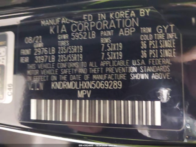 2022 KIA SORENTO PLUG-IN HYBRID KNDRMDLHXN5069289 Photo 8