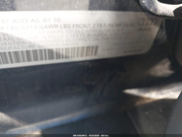 2010 AUDI A6 WAUKGAFBXAN052479 Photo 8