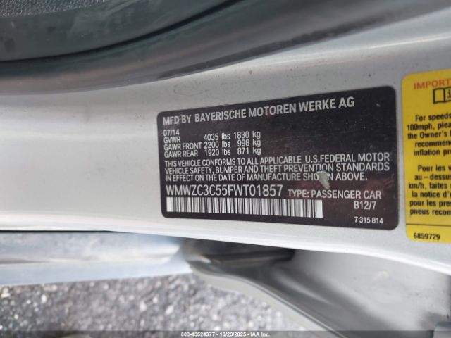 2015 MINI COUNTRYMAN WMWZC3C55FWT01857 Photo 8