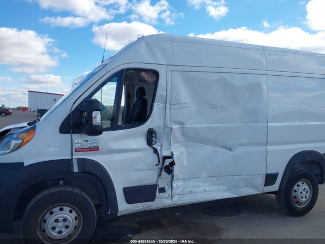 Продаж на аукціоні авто 2019 Ram Promaster 2500 High Roof 136 Wb, vin: 3C6TRVCG1KE539219, номер лоту: 43524985