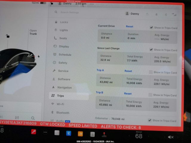 2019 TESLA MODEL 3 5YJ3E1EA3KF316809 Photo 6