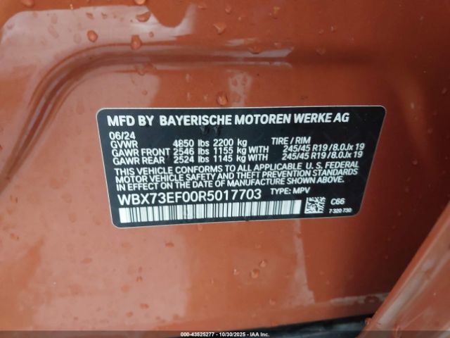 2024 BMW X1 WBX73EF00R5017703 Photo 8