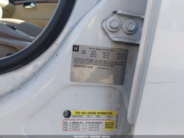 2009 SATURN AURA 1G8ZS57B79F130545 Photo 8