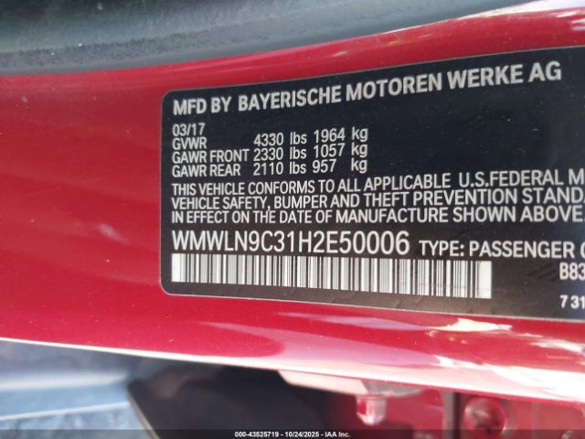 2017 MINI CLUBMAN WMWLN9C31H2E50006 Photo 8