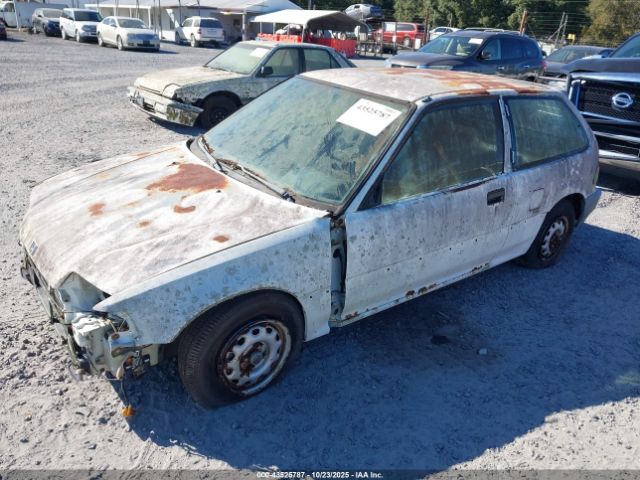 1989 HONDA CIVIC 2HGED6354KH553447 Photo 1