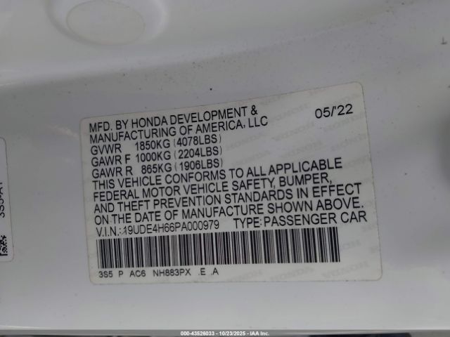 2023 ACURA INTEGRA 19UDE4H66PA000979 Photo 8