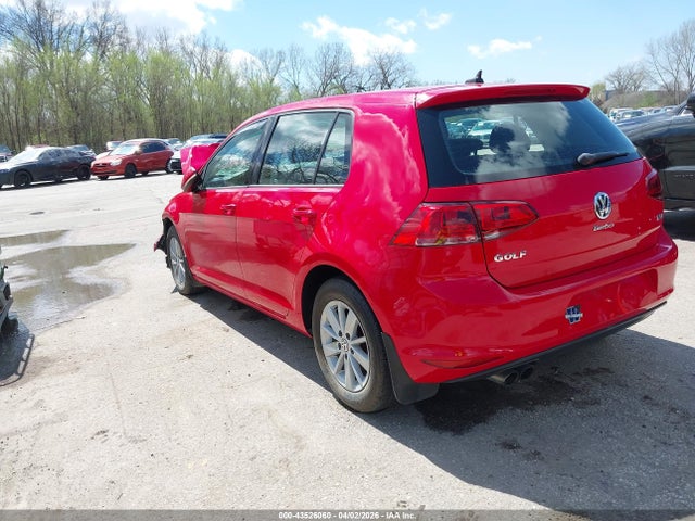 Aukcja sprzedaży 2015 Volkswagen Golf Tsi S 4-door, vin: 3VW217AUXFM070446, numer aukcji: 43526060