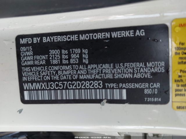 2016 MINI HARDTOP WMWXU3C57G2D28283 Photo 8