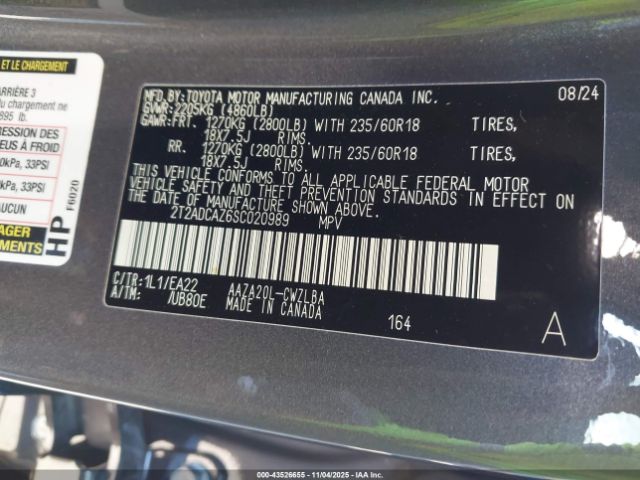 2025 LEXUS NX 250 2T2ADCAZ6SC020989 Photo 8