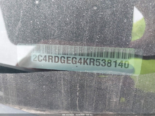 2C4RDGEG4KR538140 Dodge Grand Caravan Gt