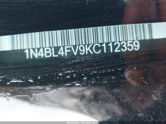 2019 NISSAN ALTIMA 1N4BL4FV9KC112359 Photo 8