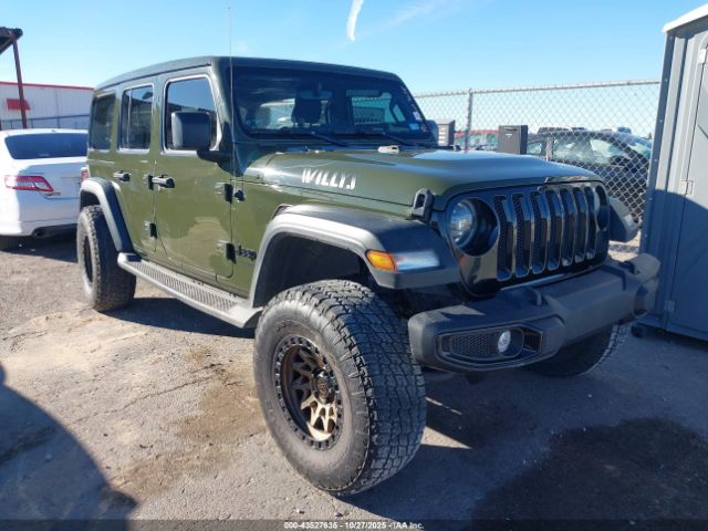 2021 JEEP WRANGLER UNLIMITED 1C4HJXDN4MW590446
