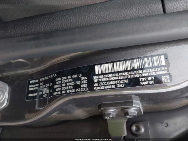 2017 JEEP RENEGADE ZACCJBAB3HPG42742 Photo 8