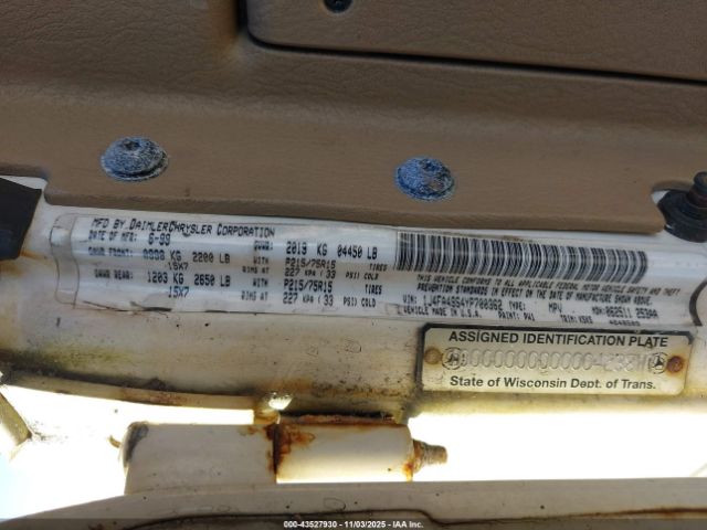 2000 JEEP WRANGLER 1J4FA49S4YP700362 Photo 8