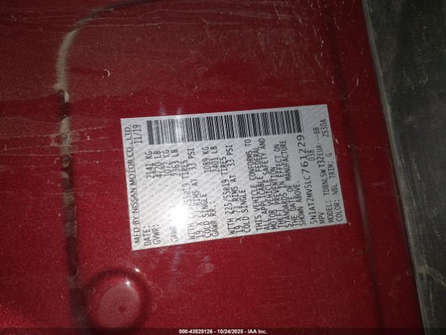 2020 NISSAN ROGUE 5N1AT2MV5LC761229 Photo 8