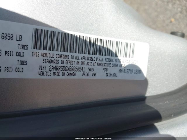 2011 CHRYSLER TOWN & COUNTRY 2A4RR5DGXBR650541 Photo 8